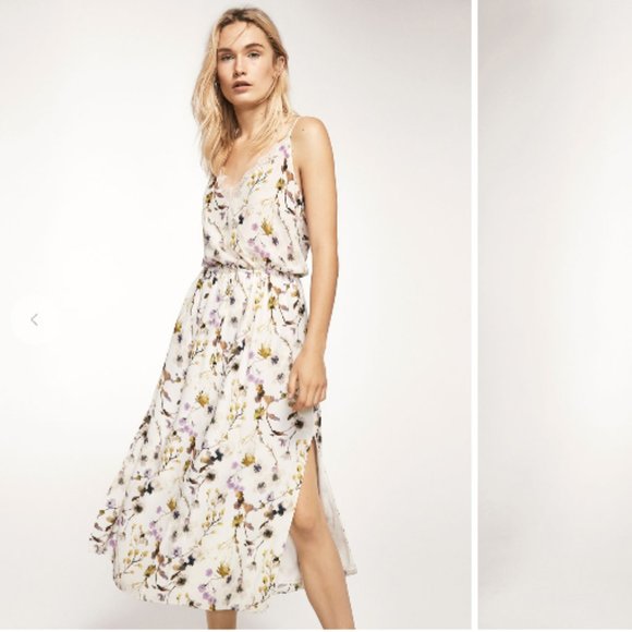 Massimo Dutti Dresses & Skirts - Massimo Dutti Floral Print Camisole Dress